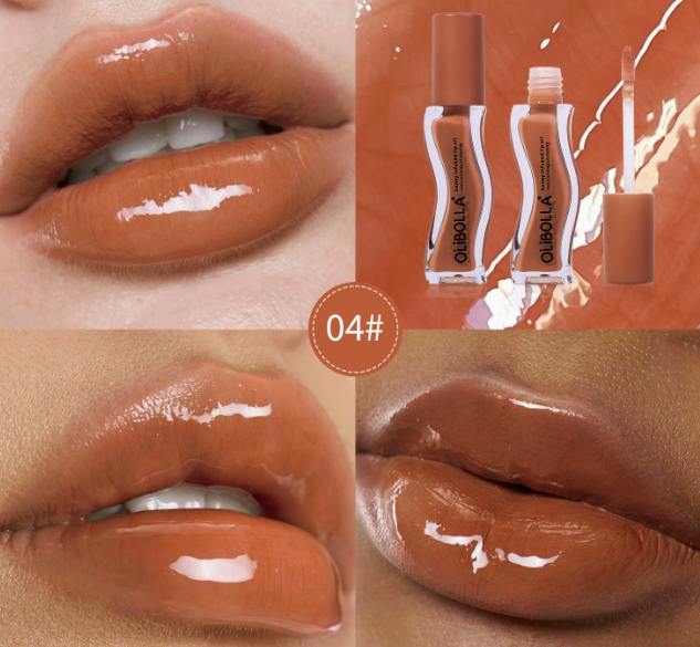 Ice Cream Flavored Lip Oil Gloss | Mirror Shine Wet-Look Non-Stick Cup, Long-Lasting Hydrating Nourishing Lip Treatment